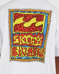 3 Skegss Box - T-Shirt für Männer Weiss UBYZT00360 Billabong