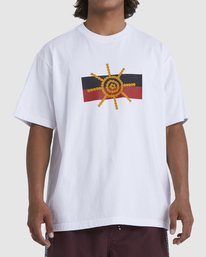 1 Otis Flag - T-Shirt für Männer Weiss UBYZT00417 Billabong