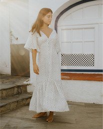 Kiss The Rain - Midi Dress for Women  V3DR15BIMU