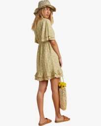 Salty Blonde In Bloom - Mini Jurk voor Dames