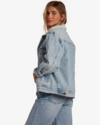 2 Such A Trip - Veste en jean pour Femme Bleu W3JK09BIP1 Billabong