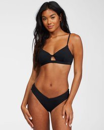 1 Sol Searcher Twist Bikini Top Black XT782BSO Billabong