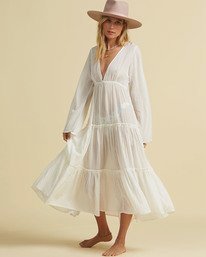 1 Salty Blonde Wander Lust Beach Cover Up  XV063BWA Billabong