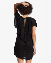 2 Out For Waves Cover-Up Dress Black XV07TBOU Billabong