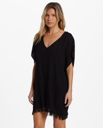 1 Walk Away Tunic Top Black XV803BWA Billabong