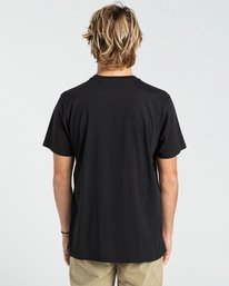 2 State Beach - Camiseta para Hombre Negro Z1SS27BIF1 Billabong