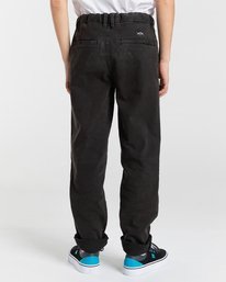 billabong, 73 2022 - Chino pour Garçon 8 2022 - 14, BLACK (0019) 73 2022 - Chinos for Boys 8 2022 - 14 Z2PT11BIF1