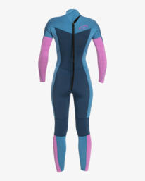 4/3mm Synergy GBS - Back Zip Wetsuit for Girl  Z44B60BIF1