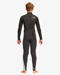 3 5/4mm Absolute - Back Zip Wetsuit for Boys 8 - 14 Black Z45B12BIF1 Billabong