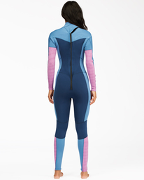 2 5/4mm Synergy - Back Zip Wetsuit for Women Blue Z45G16BIF1 Billabong