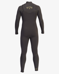 billabong, 5/4mm Furnace Natural 2021 - Combinaison sans zip pour Homme, ANTIQUE BLACK (4526) 5/4mm Furnace Natural 2021 - Zipless Wetsuit for Men Z45M12BIF1