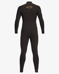 billabong, 5/4mm Revolution 2021 - Combinaison Chest Zip pour Homme, BLACK CLAY (4788) 5/4mm Revolution 2021 - Chest Zip Wetsuit for Men Z45M14BIF1