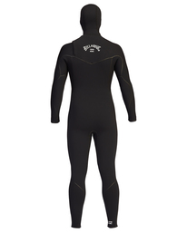 billabong, 6/5mm Furnace 2021 - Neoprenanzug mit Kapuze und Reißverschluss auf der Brust für Männer, BLACK (0019) 6/5mm Furnace 2021 - Hooded Chest Zip Wetsuit for Men Z46M10BIF1