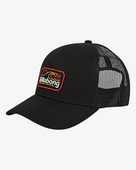 BILLABONG Uomo Cappellino Snapback Pipe Trucker Black BILLABONG Uomo Cappellino Snapback Pipe Trucker Black