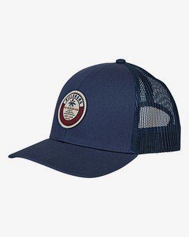billabong walled trucker hat