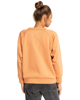 Katoenen sweatshirt voor heren zonder capuchon, retro print, met fleece