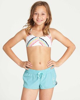 billabong elastic waist shorts