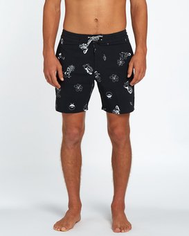 Sean Morris Lo Tides 17" Boardshort  H1BS24BIP8