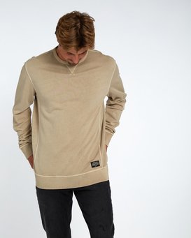 Wave Washed Crew Fleece  H1FL03BIP8