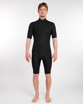 2/2 Absolute Comp Flatlock Chest Zip Springsuit  H42M11BIP8