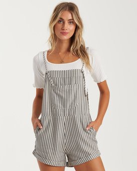 billabong wild pursuit overalls black