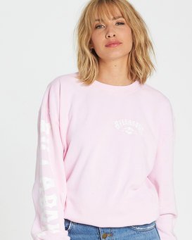 billabong white wash sweatshirt