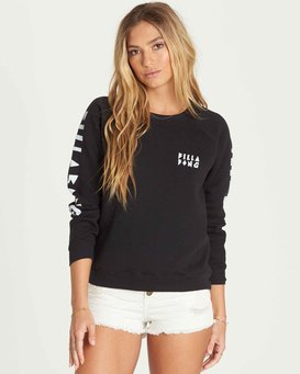 Billabong Womens Lost Paradise Crew Neck Sweatshirt