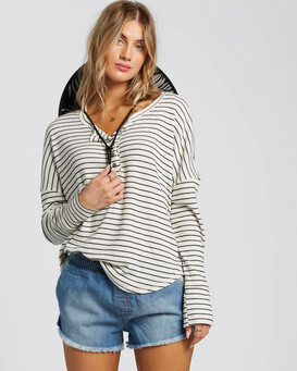 Billabong Long Juniors Dont Look Fitted Thermal Top Billabong Long Juniors Dont Look Fitted Thermal Top