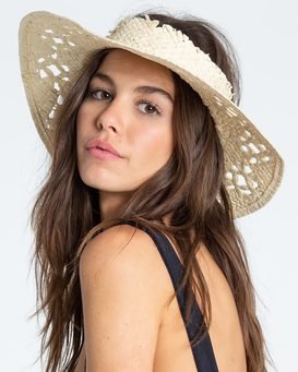 billabong womens straw sun hat