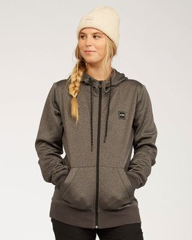 billabong zip hoodie women's