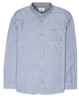 All Day Chambray Long Sleeve Shirt  L1SH09BIF8