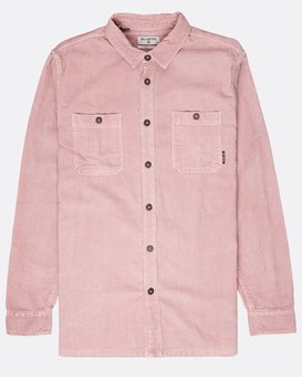 Wave Washed Corduroy Shirt  L1SH11BIF8