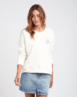 Sea Breeze Raglan Sleeves Sweatshirt  L3CR07BIF8