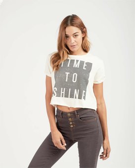 Shine Bright Boyfriend Fit T-Shirt  L3SS11BIF8