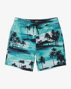 17 Inch Outseam BILLABONG Mens Elastic Waist Stretch Sundays Layback Boardshort Swim Short Trunk