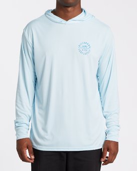 hooded surf shirt