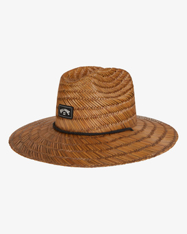 billabong men's classic straw lifeguard hat