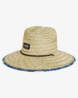 billabong men's classic straw lifeguard hat