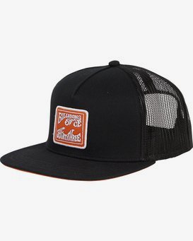 billabong walled trucker hat