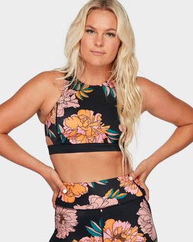 Scoop Neck Bra Top  N3KT11BIMU