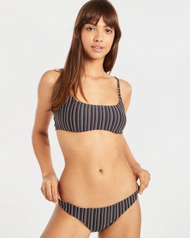 Mellow Luv Mini Crop Reversible Bikini Top  N3ST12BIP9