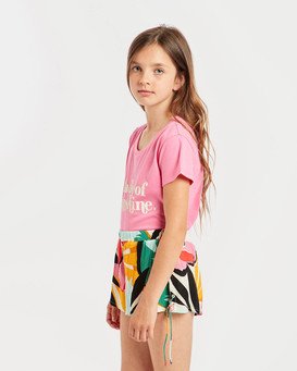 Girls' Criss Cross Promise Shorts  N8WK01BIP9