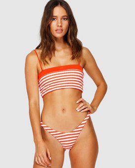 SUNS OUT STRIPE BANDEAU  Q3ST40BIMU