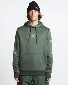 Basquiat - Thermal Fleece Hood for Men  Q6HO01BIF9