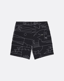 Sundays 19" - Printed Board Shorts for Men  S1BS51BIP0