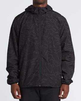 Transport Print - Windbreaker Jacket for Men  S1JK02BIP0