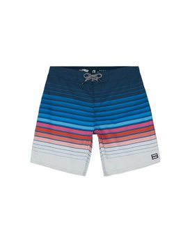 All Day Stripe 20" - Striped Board Shorts for Boys  S2BS21BIP0