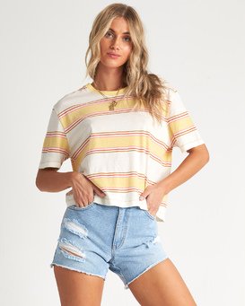 Soul Babe 2 - Striped T-Shirt for Women  S3KT02BIP0