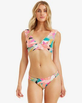 Wild Sun - Plunge Bikini Top for Women  T3ST02BIS0