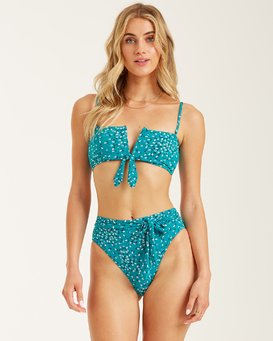 Petal Play V Wire - Tube Bikini Top for Women  T3ST15BIS0